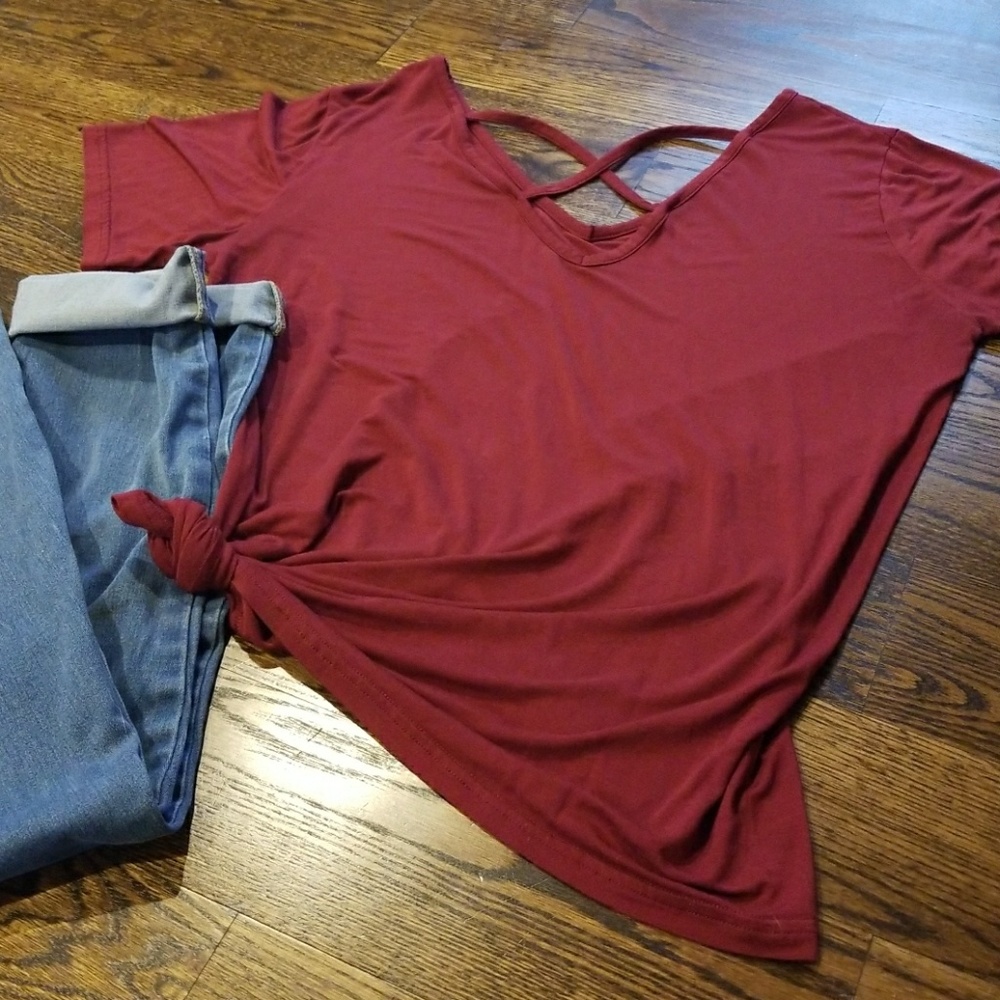 Reversible Criss-cross top
